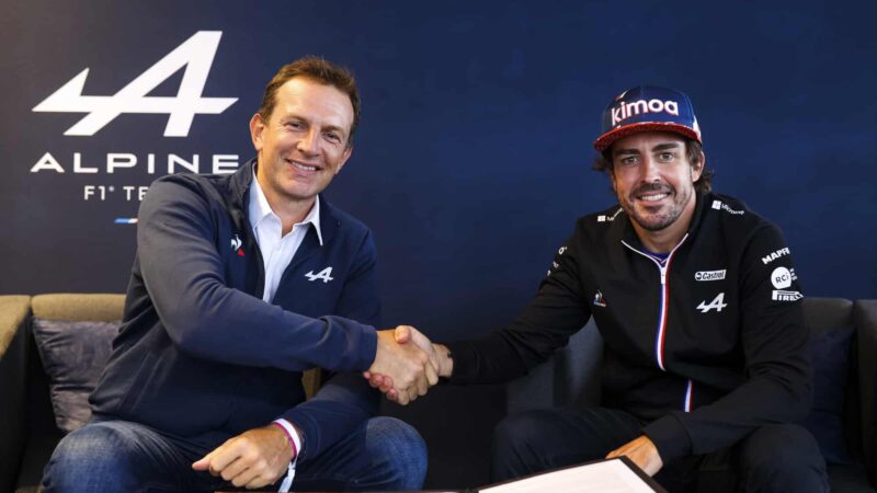 Fernando Alonso, ALpine 2021