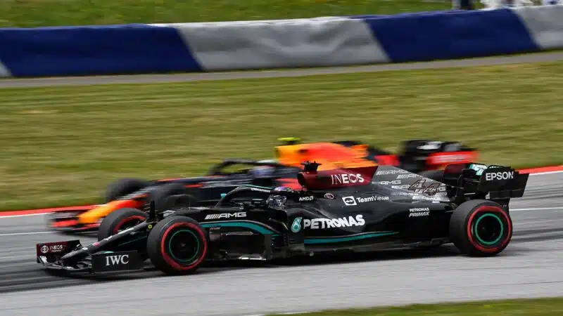 Hamitlon overtake