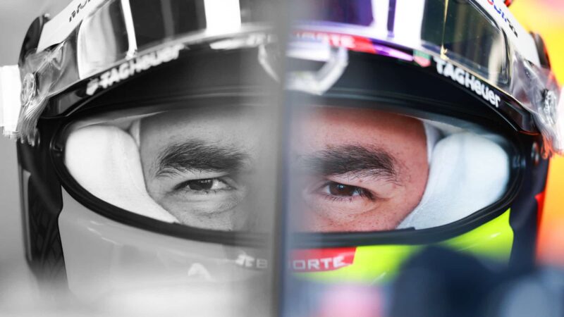 Sergio Perez 50-50 split