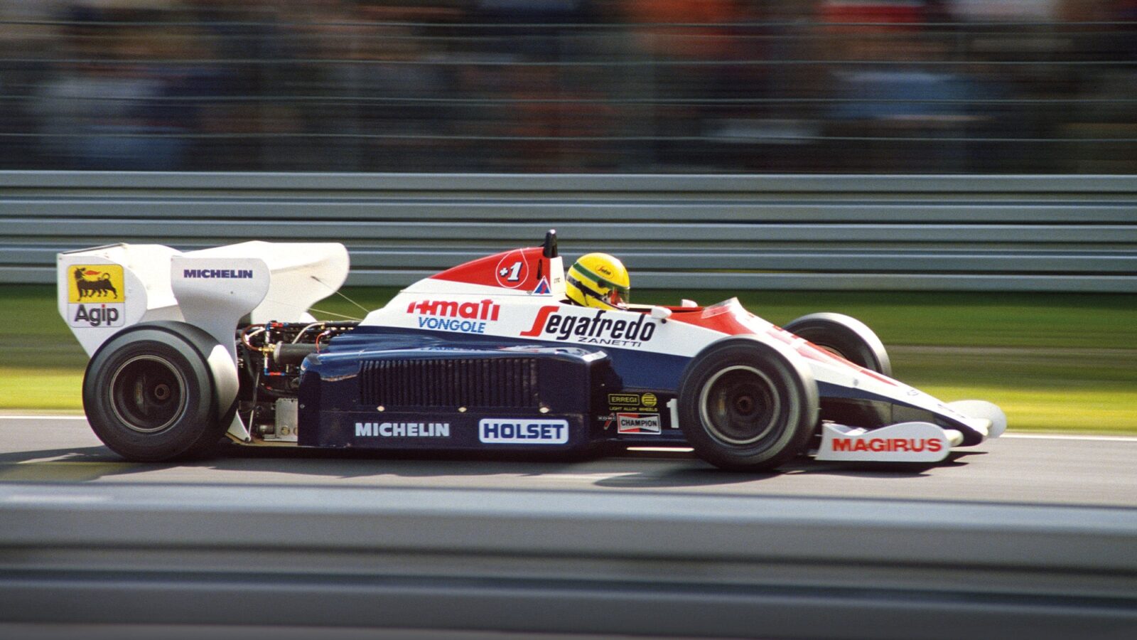 Toleman of Ayrton Senna
