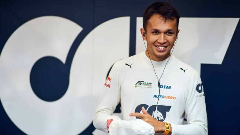 Alex Albon in 2021