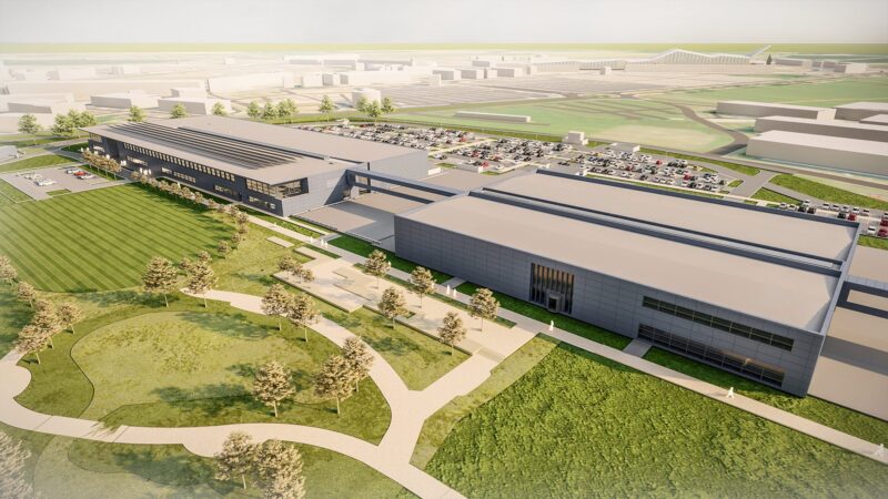 Aston Martin F1 factory digital image