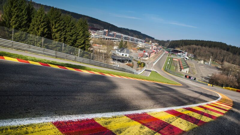 Raidillon looking back to Eau Rouge at Spa