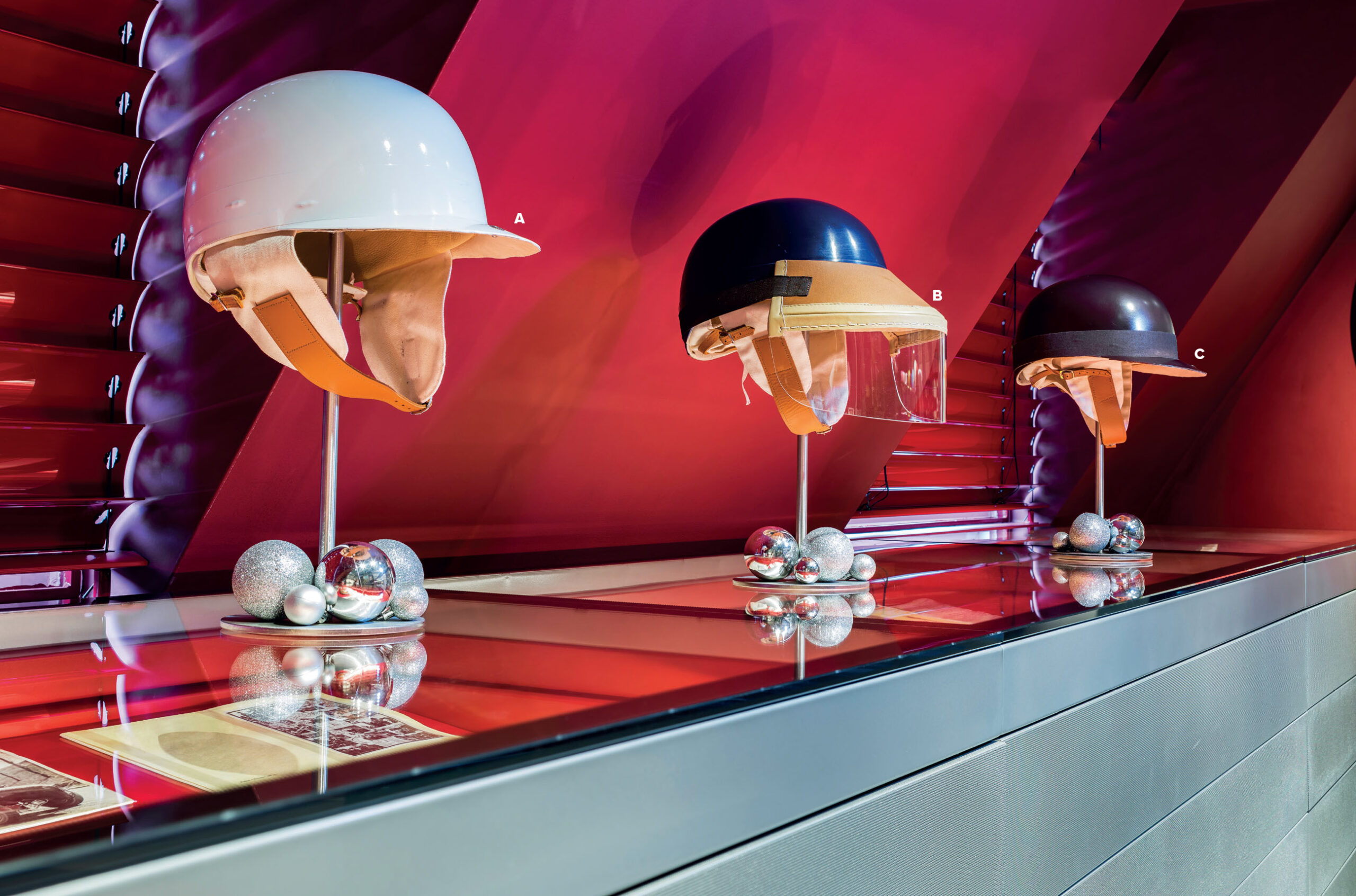 Replica helmets annotated