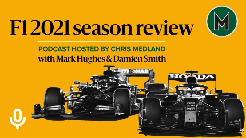 F1 2021 season review header