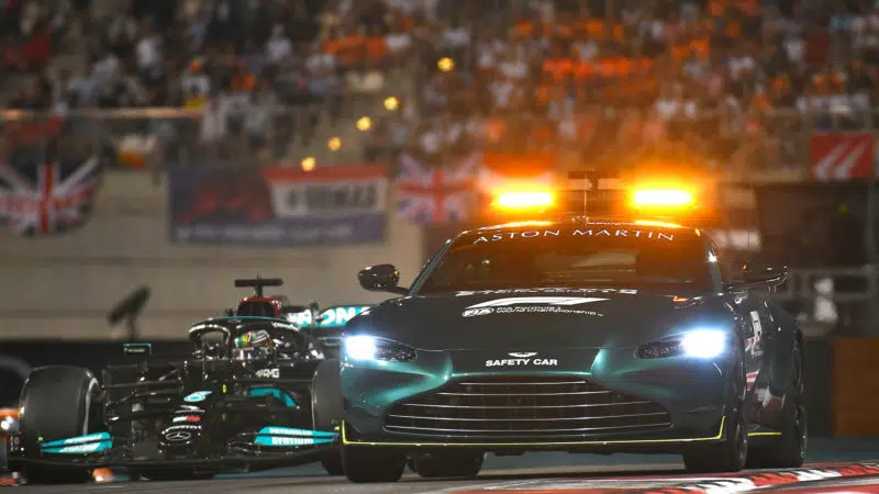 Safety car at the 2021 Abu Dhabi Grand Prix