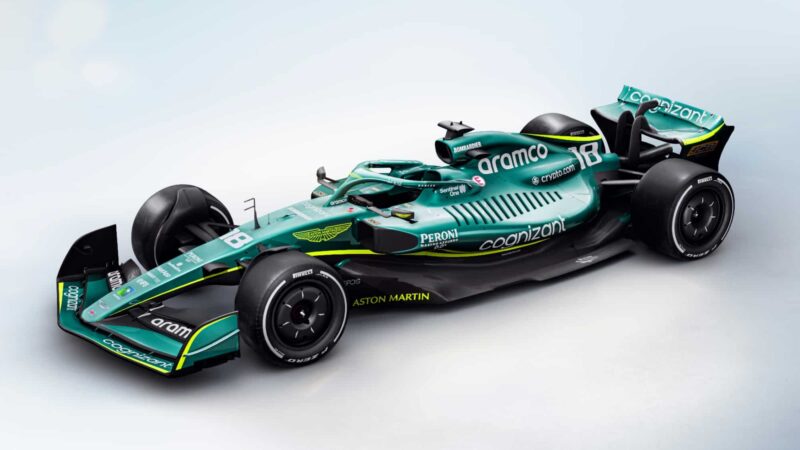 AMR22 2022 F1 car