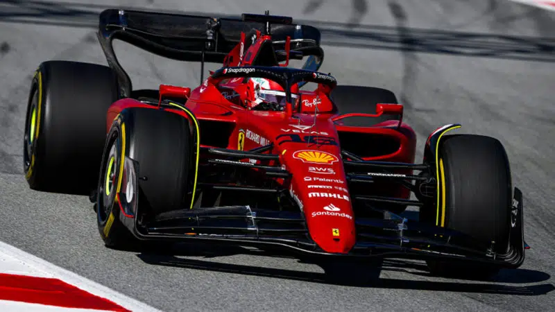 Charles Leclerc, F1-75 2022