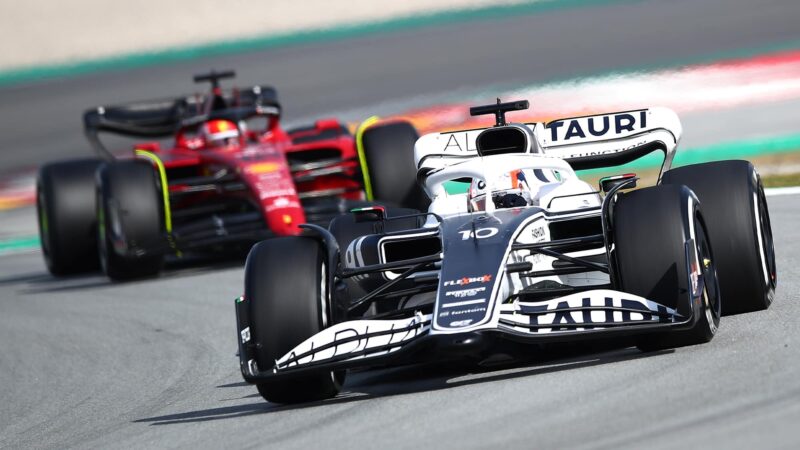 Charles Leclerc follows Pierre Gasly in 2022 f1 testing