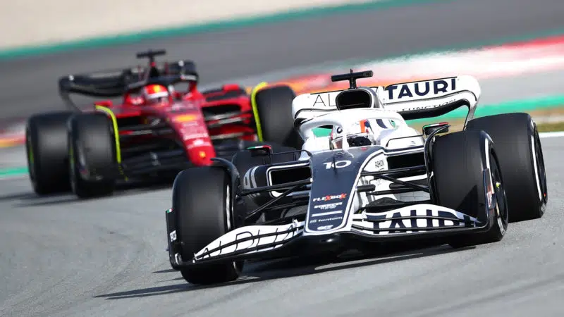 Charles Leclerc follows Pierre Gasly in 2022 f1 testing