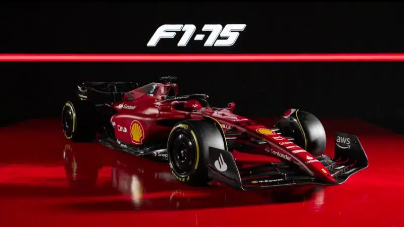 Ferrari F1-75 2022 F1 car