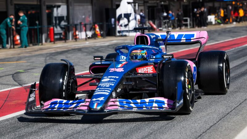 2022 F1 Fernando Alonso Alpine