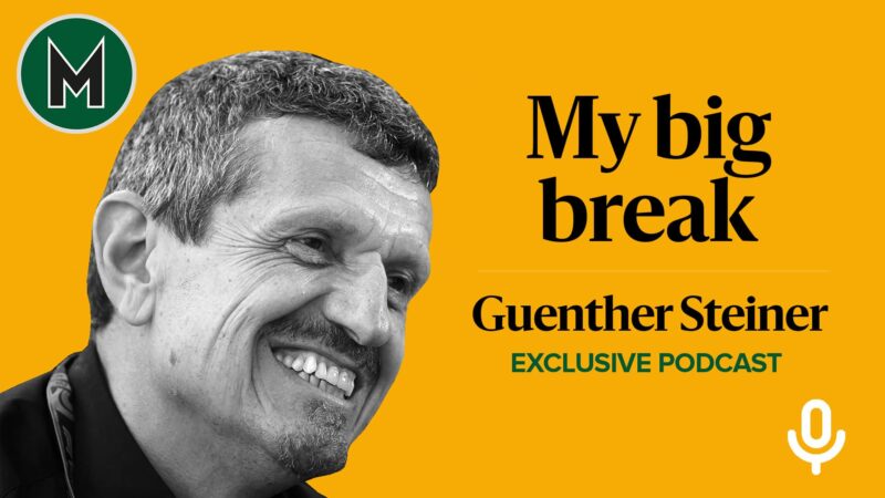 Guenther Steiner podcast header