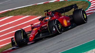 Charles Leclerc Ferrari Barcelona 2022