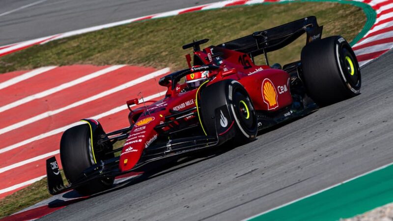 Charles Leclerc Ferrari Barcelona 2022