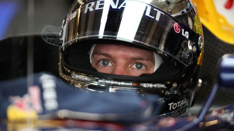 Sebatian Vettel Red Bull Abu Dhabi 2010