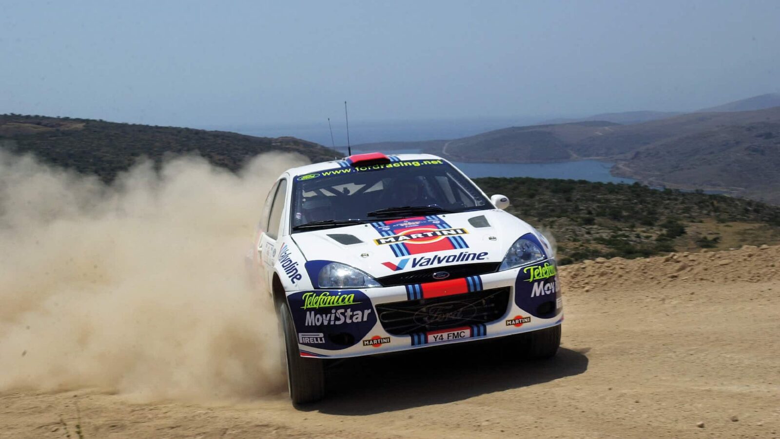 2001 Acropolis Rally Ford Focus WRC of Colin McRae