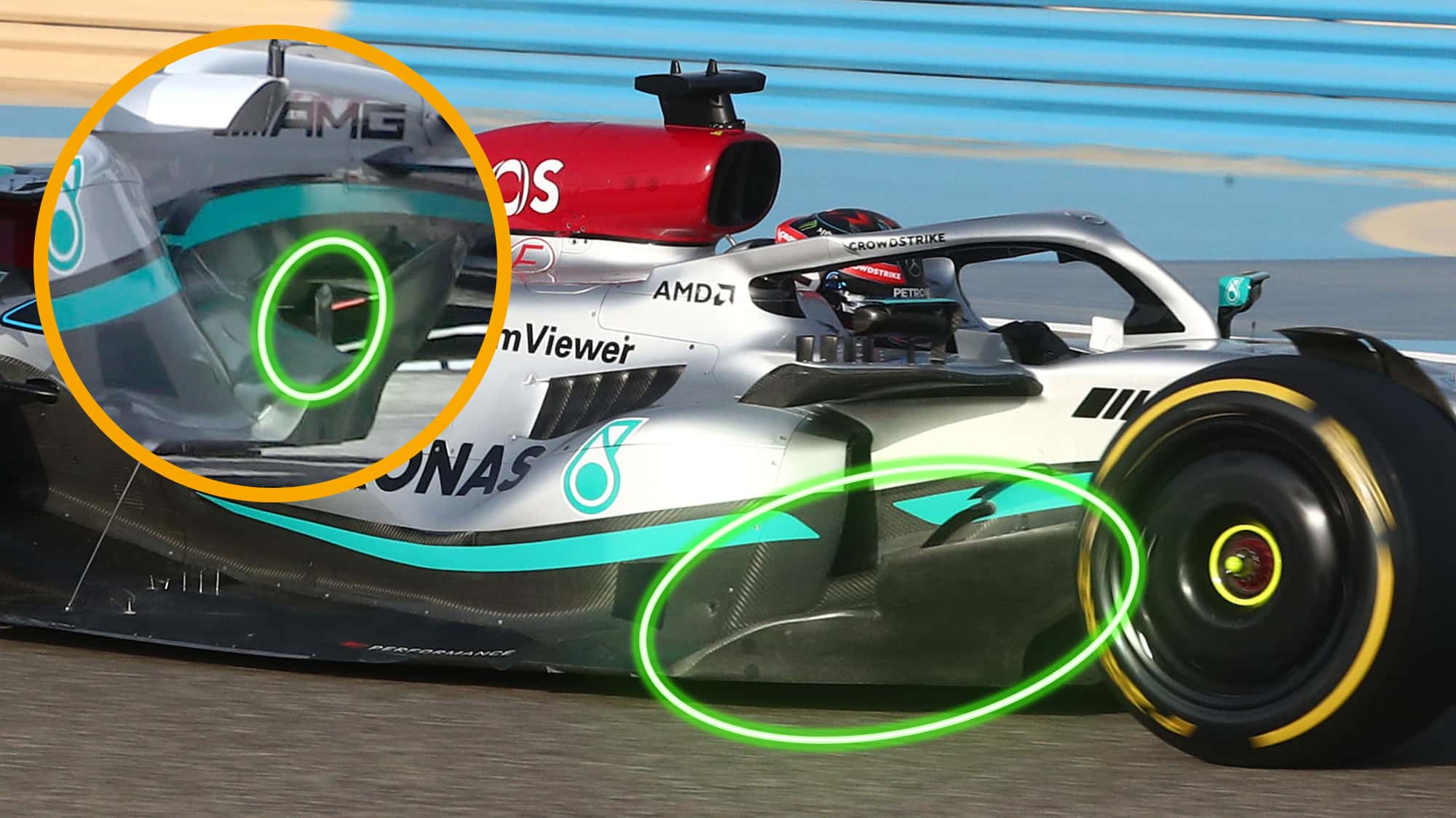 2022 Mercedes bargeboard diagram