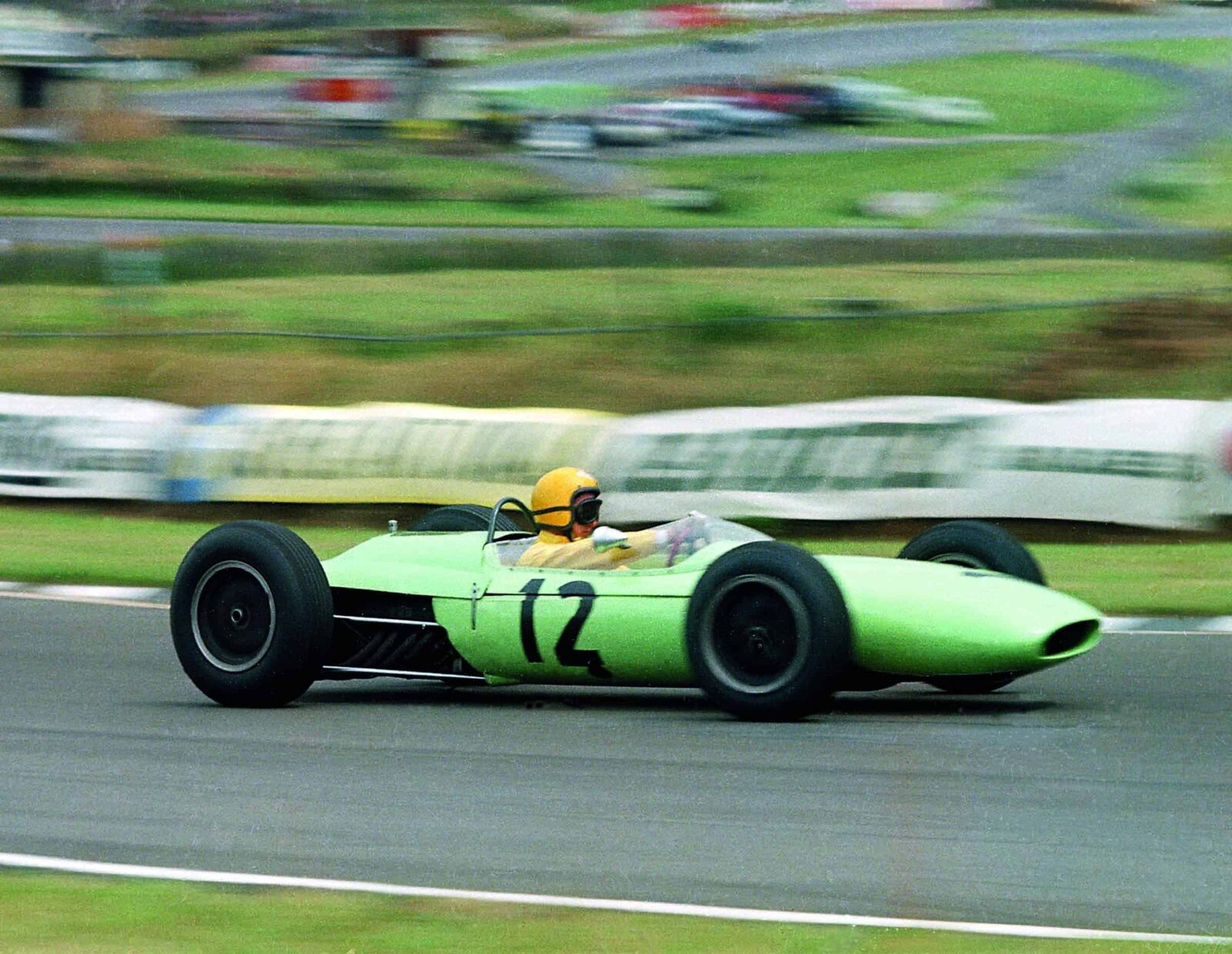 Trevor Taylor in BRP British GP at Brands Hatch