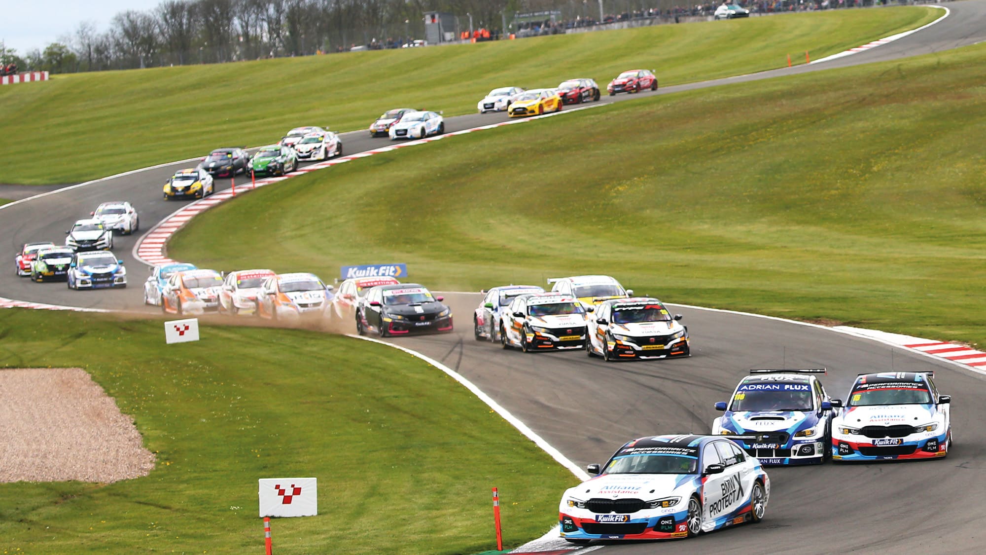 BTCC race start