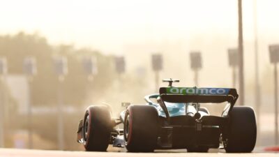 Aston Martin, 2022 F1 testing