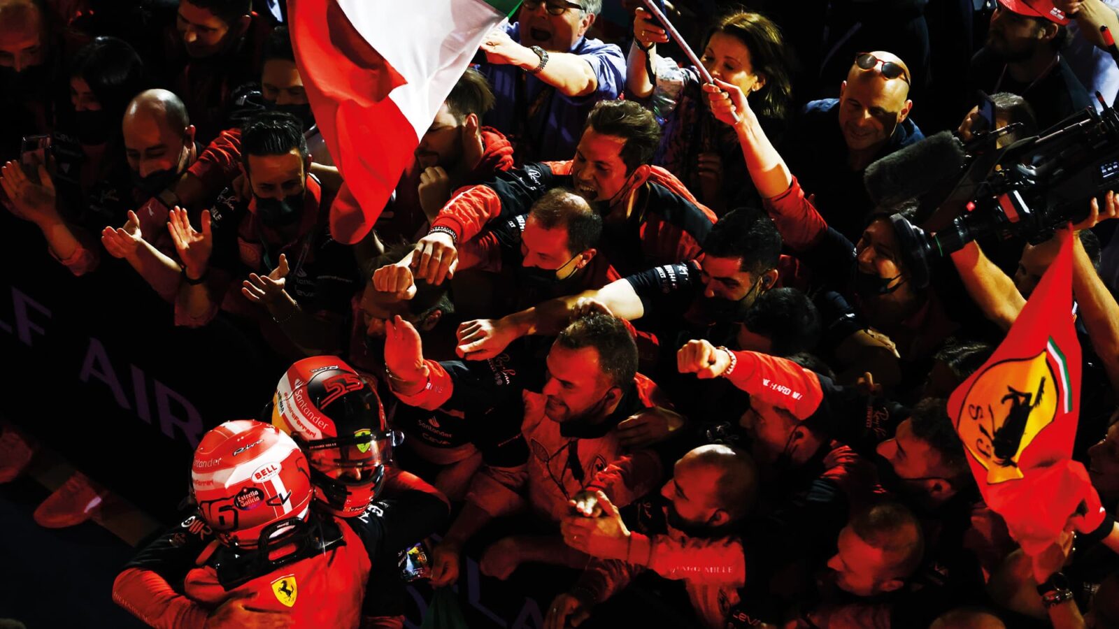 Charles Leclerc Bahrain win F1 opener