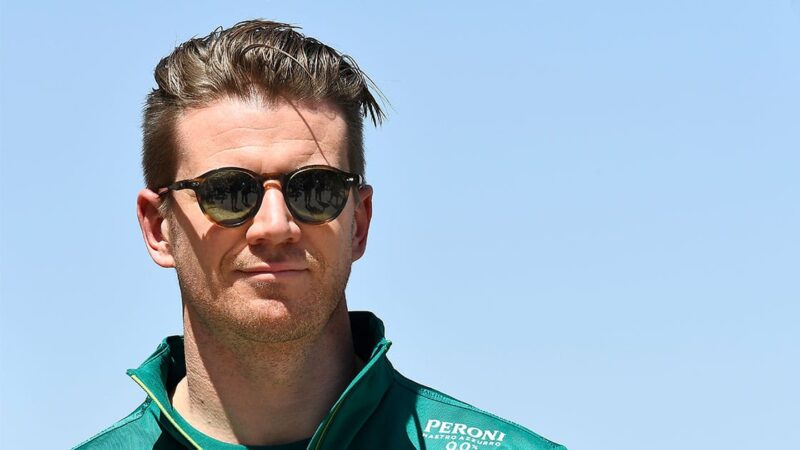 Nico Hülkenberg (Aston Martin-Mercedes) before the 2022 Bahrain Grand Prix at the Bahrain International Circuit. Photo: Grand Prix Photo