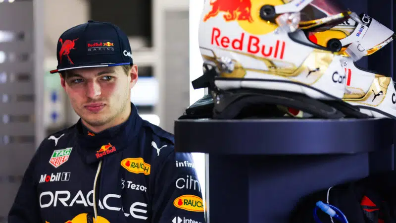 Max Verstappen, 2022 F1 testing