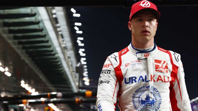 Nikita Mazepin at the 2021 Saudi Arabian Grand Prix
