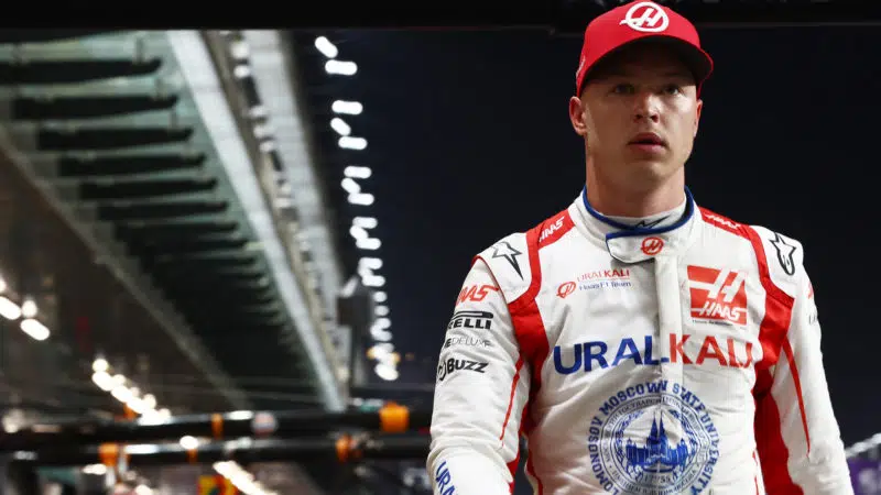 Nikita Mazepin at the 2021 Saudi Arabian Grand Prix