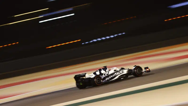 Pierre Gasly, 2022 Bahrain test