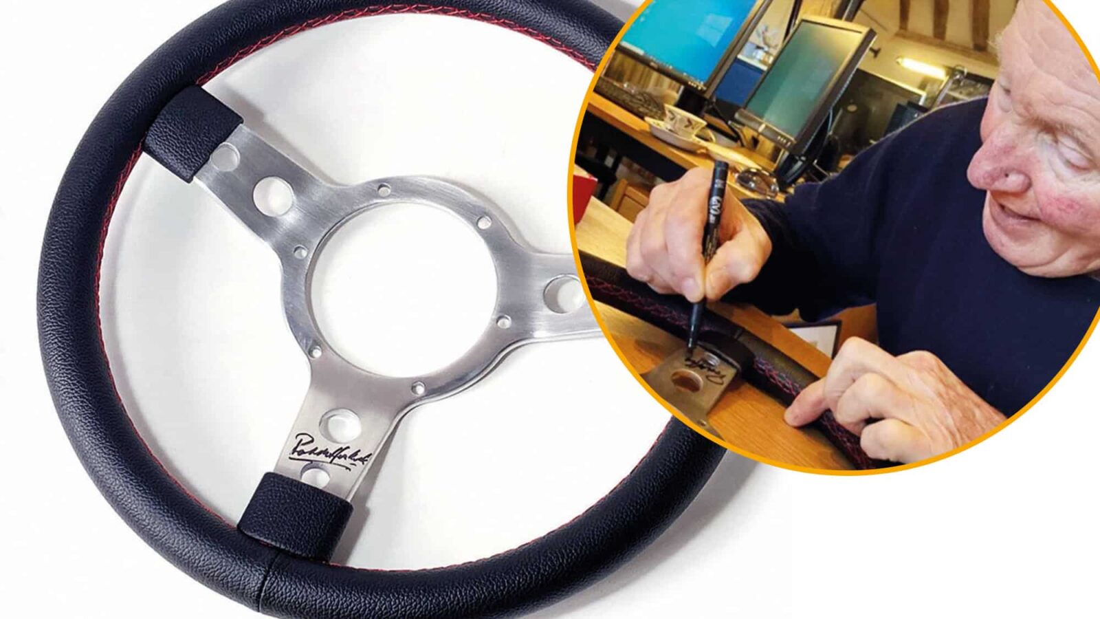 Paddy Hopkirk steering wheel