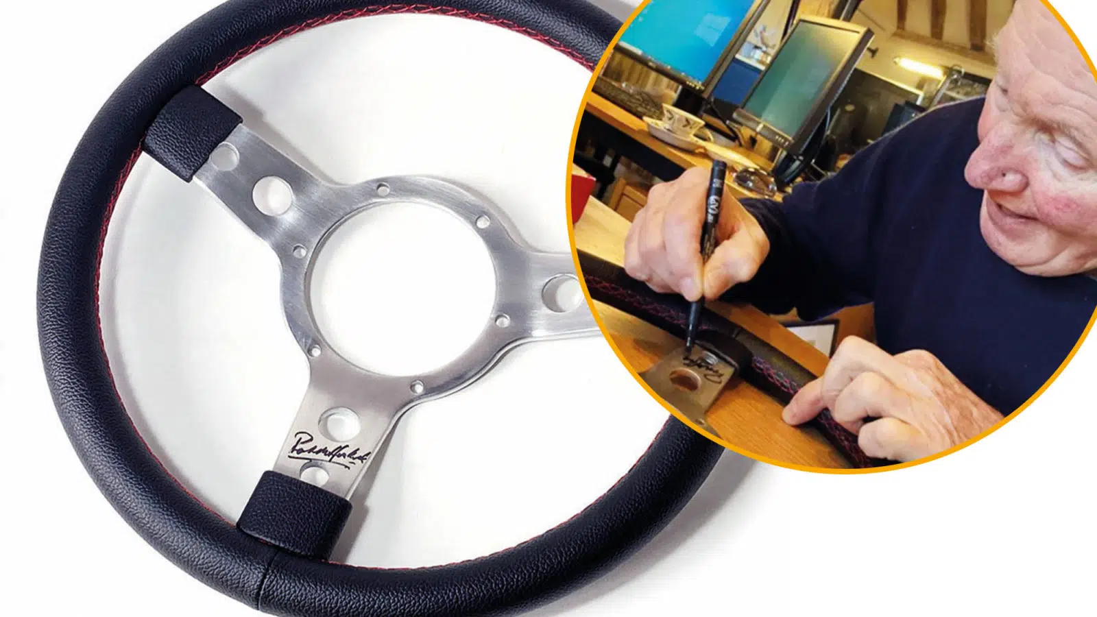 Paddy Hopkirk steering wheel