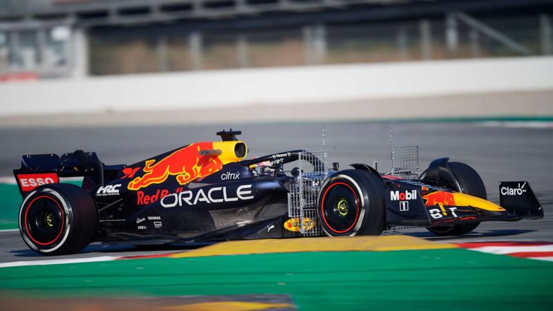 F1 Testing Red Bull 2022