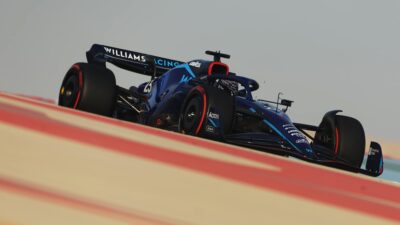 Williams, day two F1 Testing