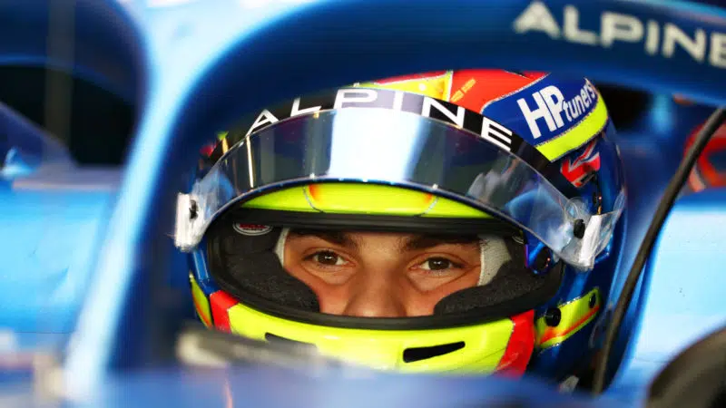 Oscar Piastri, 2022 F1 testing