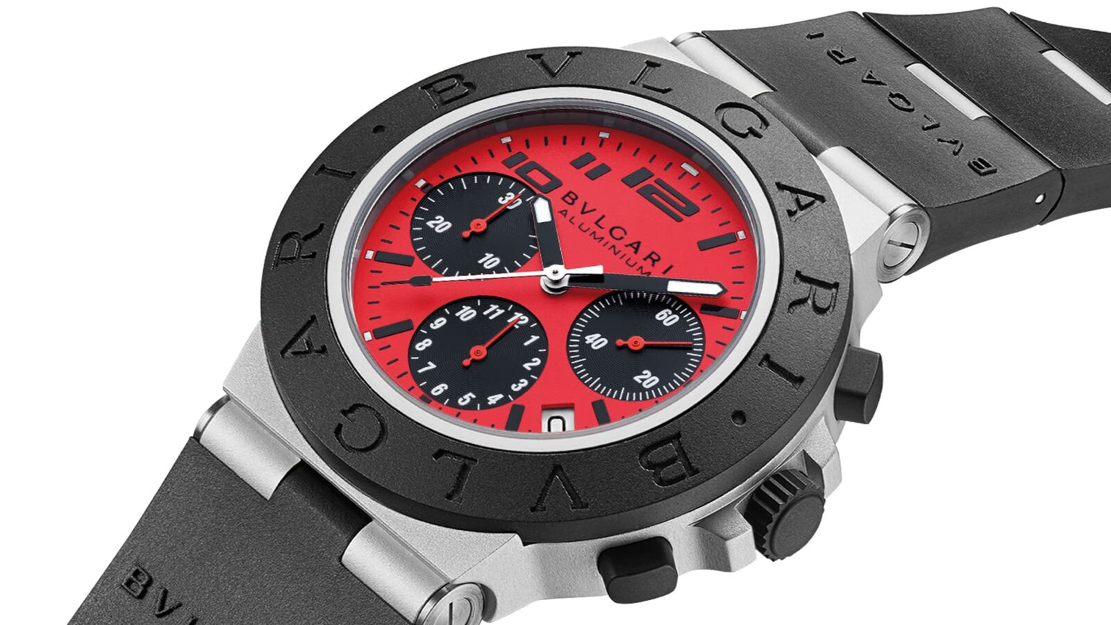 Bulgari Ducati aluminium watch