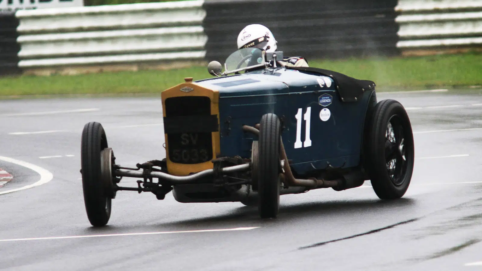 Frazer Nash sliding