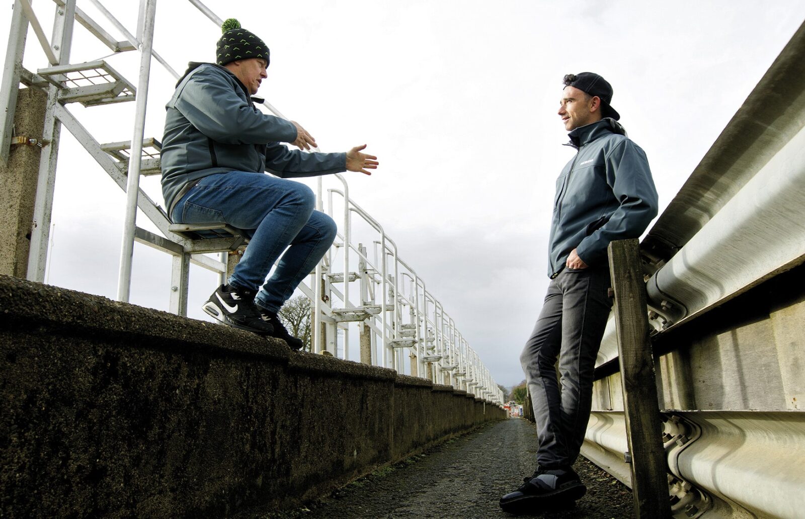 John McGuinness talks to Glenn Irwin