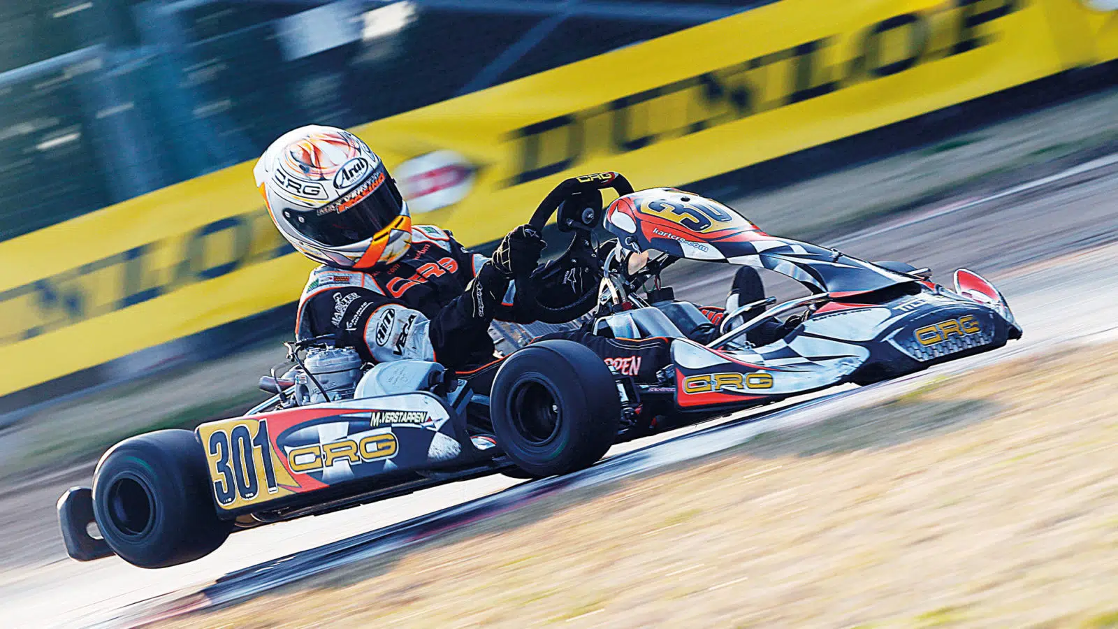 Max Verstappen karting