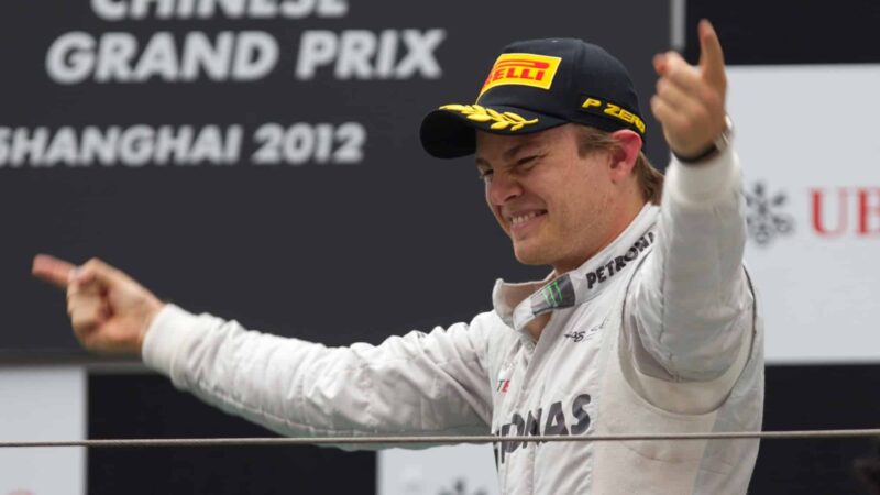 Nico Rosberg, 2012 Chinese Grand Prix