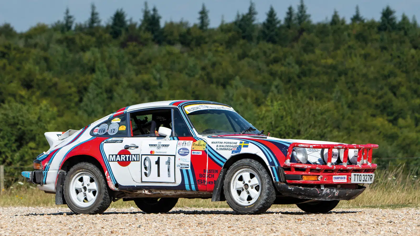 1976 Porsche 911 Carrera Rally car
