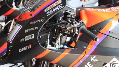 Aprilia shapeshifter hydraulics