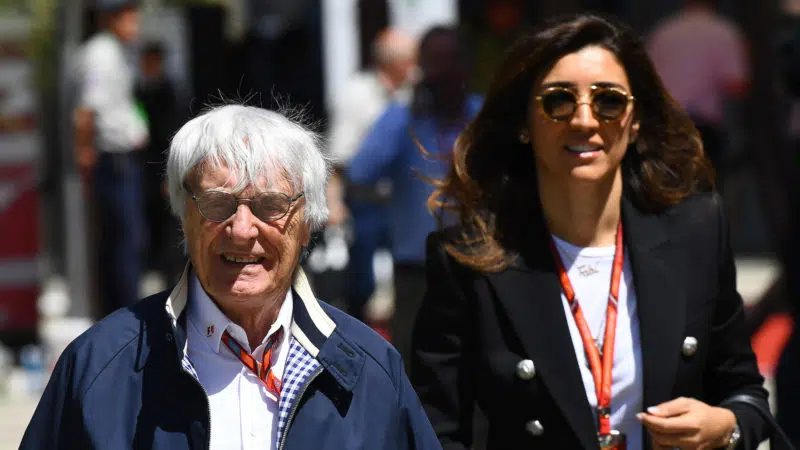 Bernie and Fabiana Ecclestone in 2017