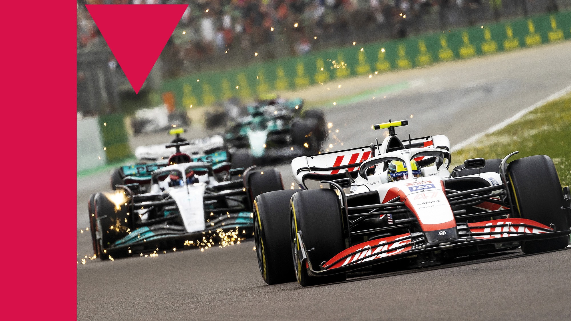 Sprint race going down