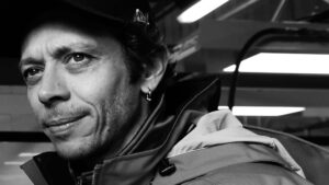 Valentino Rossi at Brands Hatch in 2022