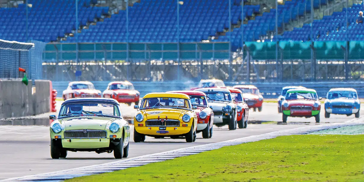 MGBs at Silverstone
