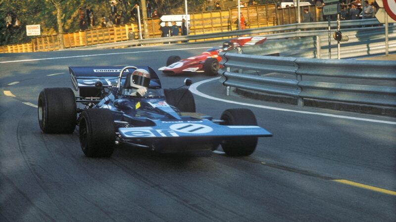 Jackie Stewart with Jacky Ickx