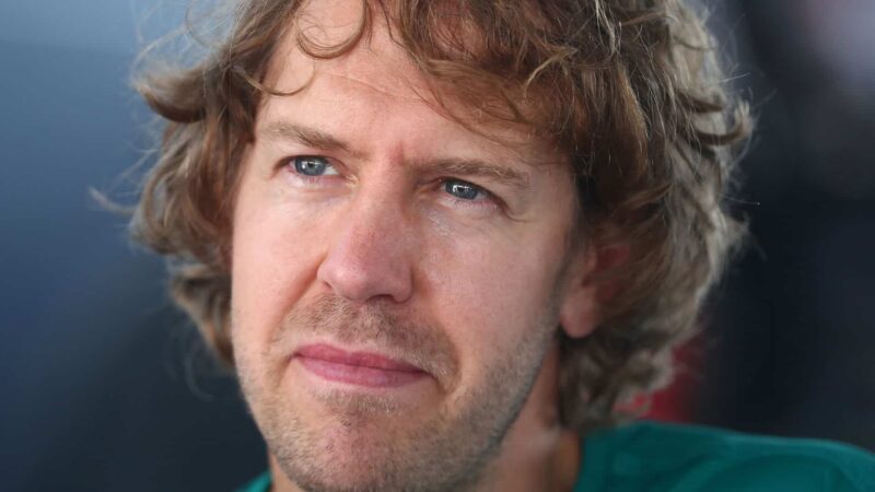 Sebastian Vettel, Aston Martin F1 driver, at the 2022 Canadian GP