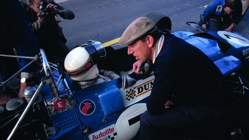 Jackie Stewart and Ken Tyrrell